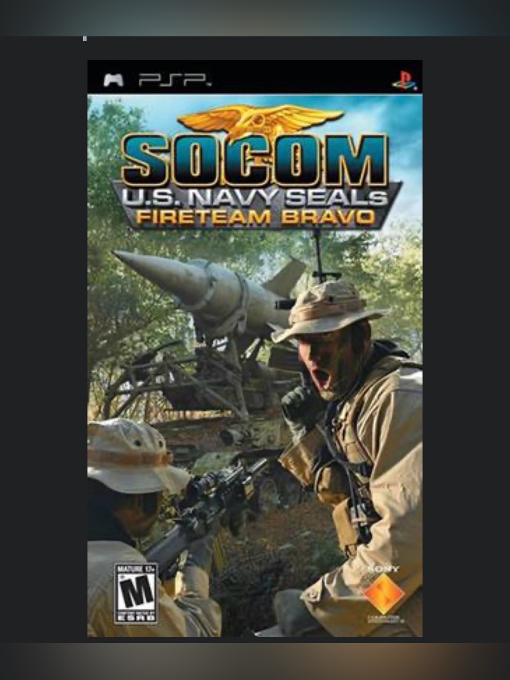 Sony PSP SOCOM U.S. Navy SEALs Fireteam Bravo -  brand new